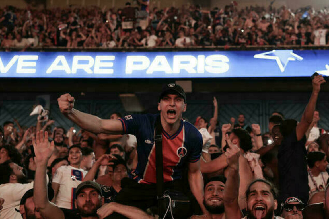 Celebrations sweep Paris as PSG wins first Champions League title