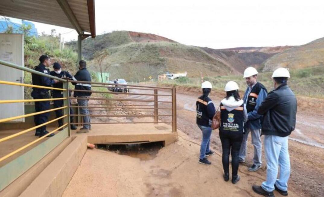 Funcionários da PBH já interditaram mina da Gute Sicht na Serra do Curral