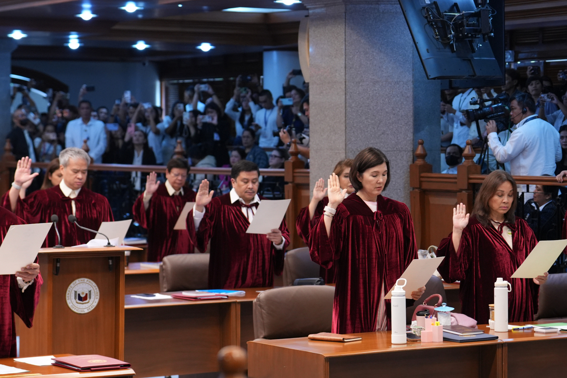 PHILIPPINES-PASAY CITY-SENATE-VP-IMPEACHMENT