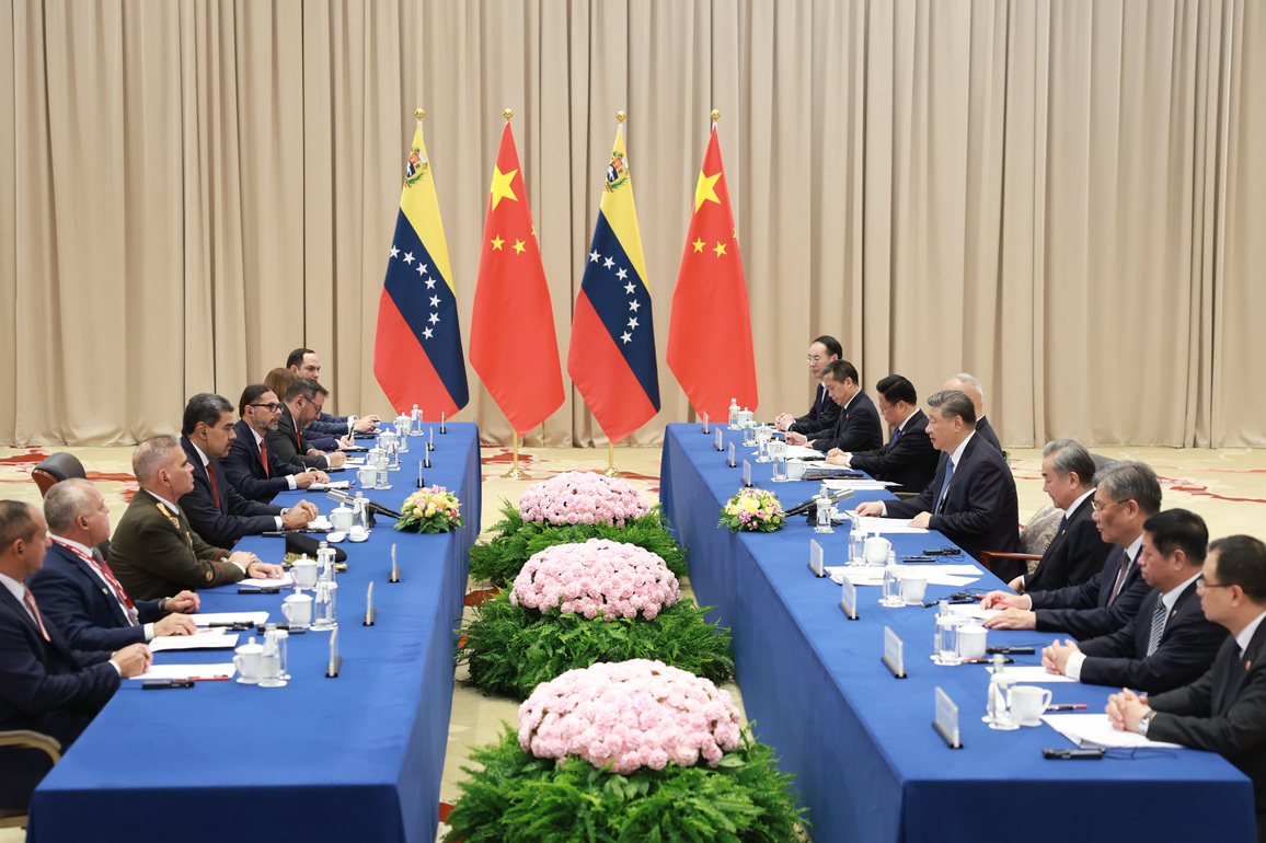 RUSSIA-MOSCOW-CHINA-XI JINPING-VENEZUELAN PRESIDENT-MEETING