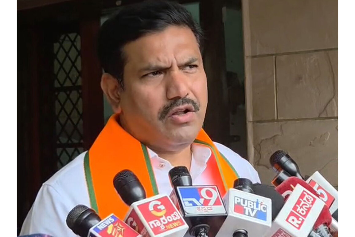 "Congress seeing its last days": Karnataka BJP chief BY Vijayendra amid leadership tussle