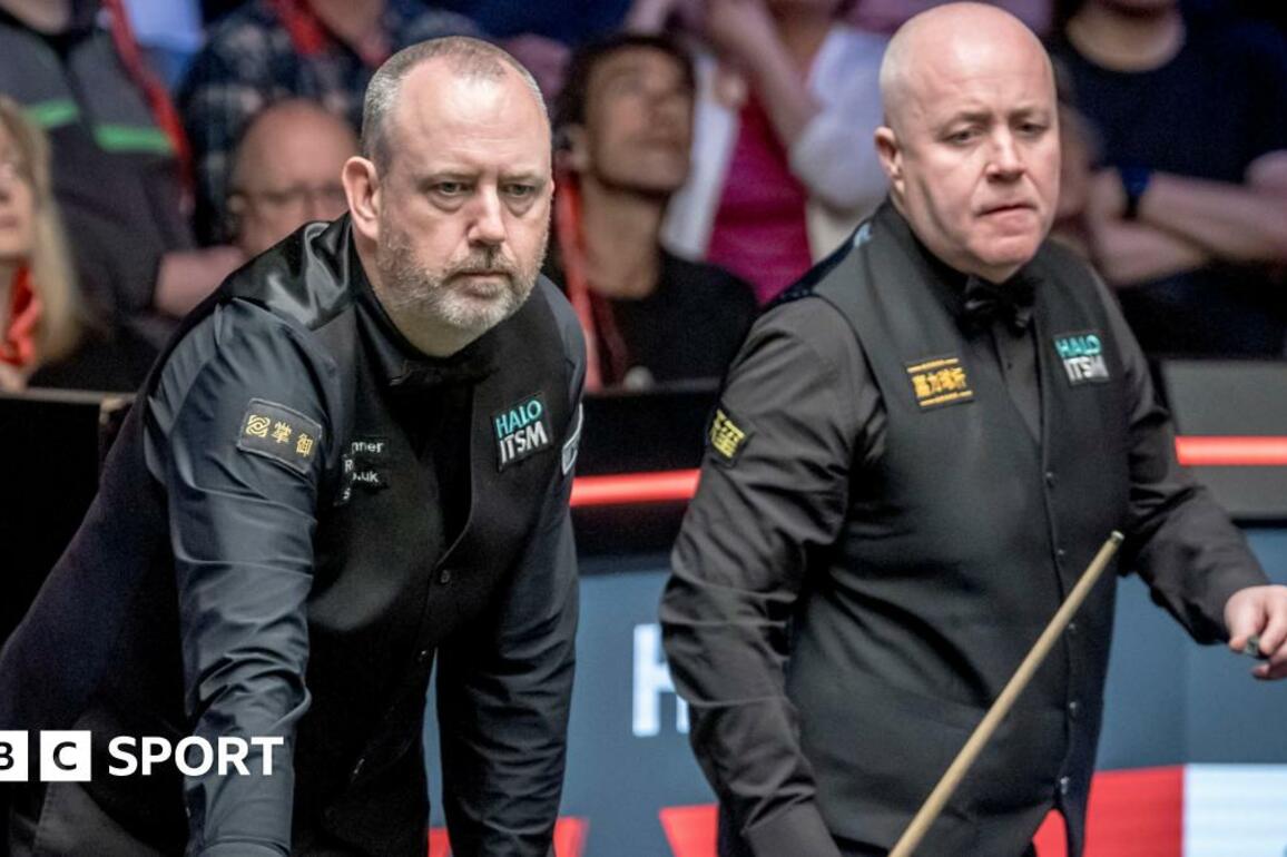 2025 World Snooker Championship- John Higgins holds quarter-final lead over Mark Williams