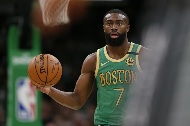 Celtics' Brown, Pacers' Brogdon join Atlanta protest