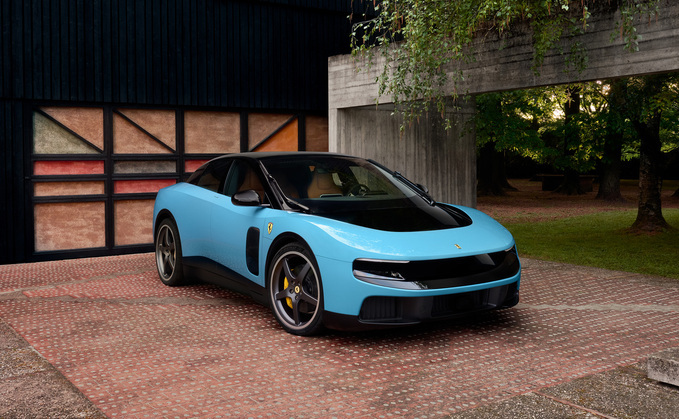 The new fully electric Luce | Credit: Ferrari
