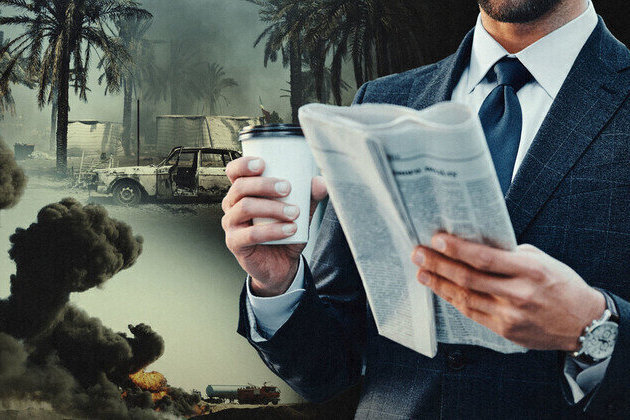 How the Wests war machine runs on calculated lies