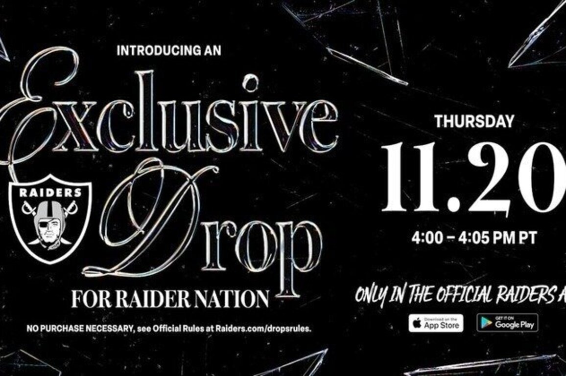 Introducing Exclusive Drops in the Raiders App