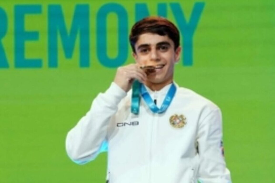 Manukyan named Europe's top gymnast for 2025