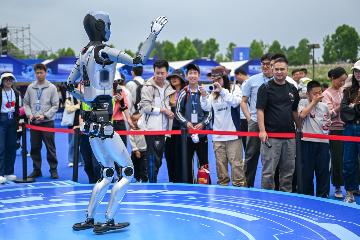 CHINA-HUBEI-WUHAN-WORLD ROBOT CARNIVAL (CN)