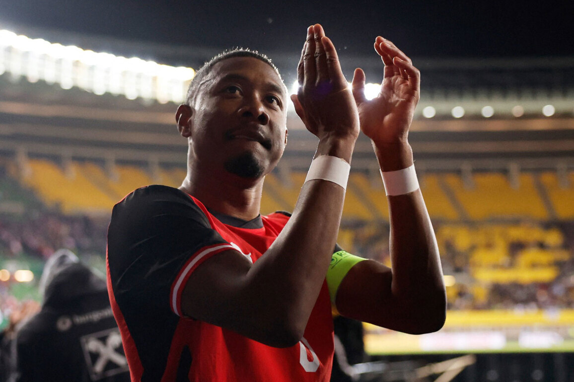 "He felt a slight tightness": Austria coach Ralf Rangnick on skipper David Alaba