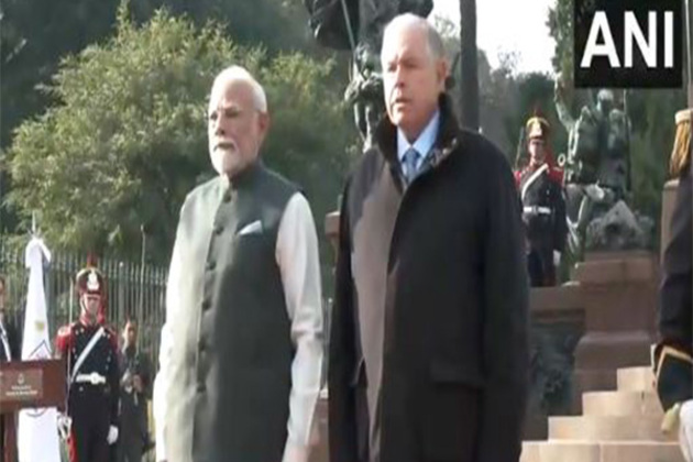 Argentina: PM Modi pays tribute at San Martin Memorial in Buenos Aires
