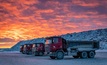  Haul trucks at market riser Agnico Eagle Mines’ Kittila gold operation in Finland