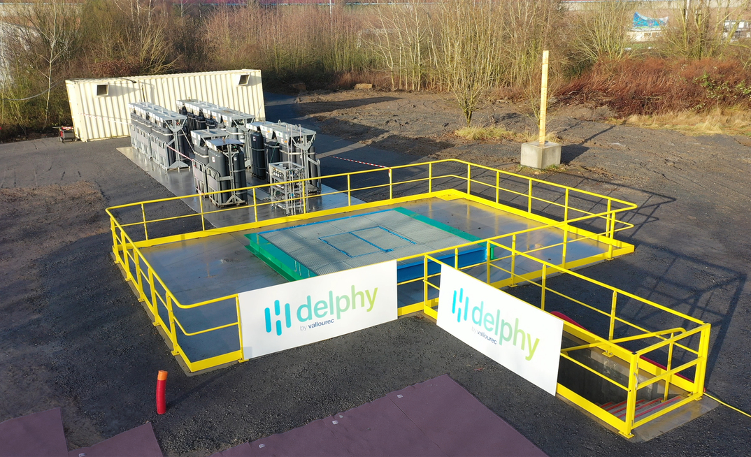 Sistema Delphy para armazenar hidrogênio