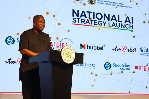 GHANA-ACCRA-NATIONAL AI STRATEGY-LAUNCH