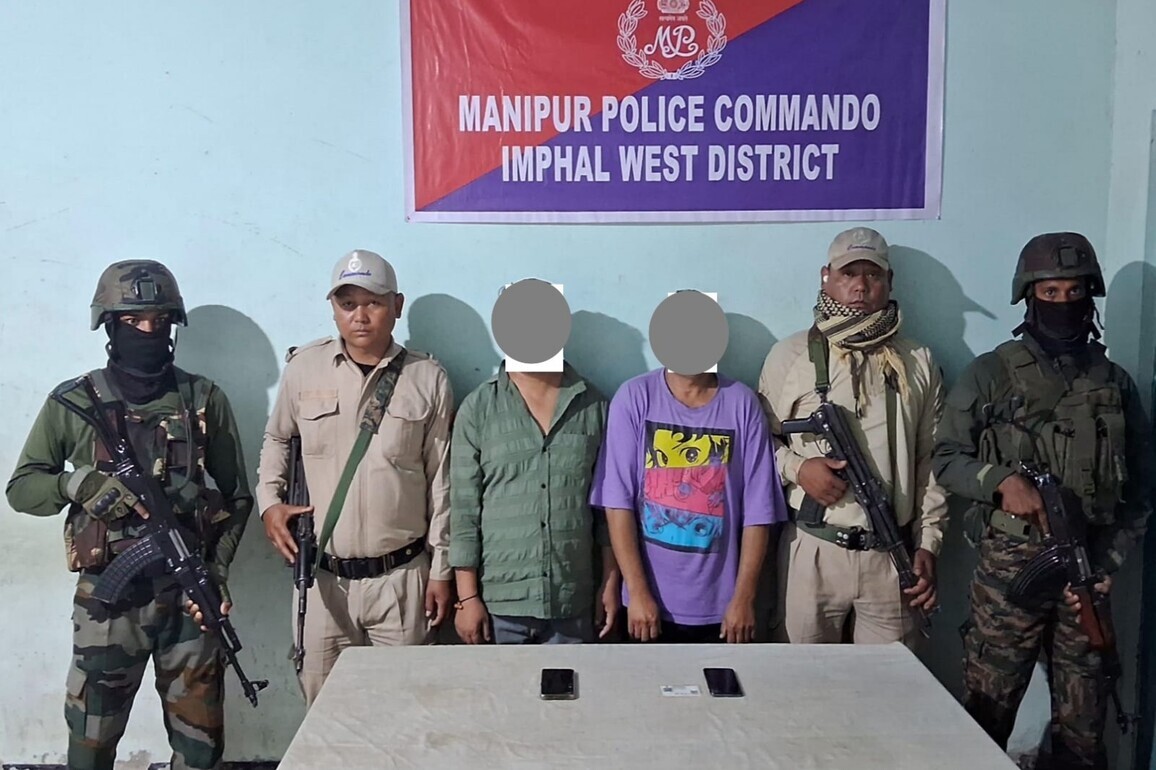 Manipur: Security forces recover arms, arrest several militants