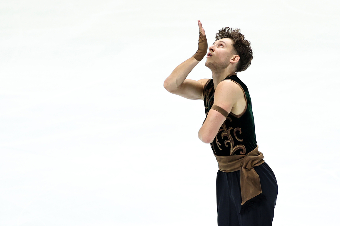 (SP)JAPAN-OSAKA-FIGURE SKATING-ISU GRAND PRIX-MEN-FREE SKATING