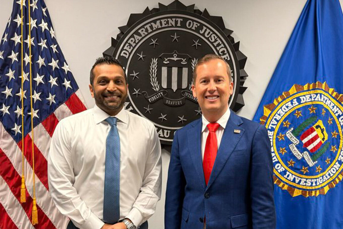 US Ambassador Gor discusses U.S.-India cooperation to counter transnational threats with FBI Director