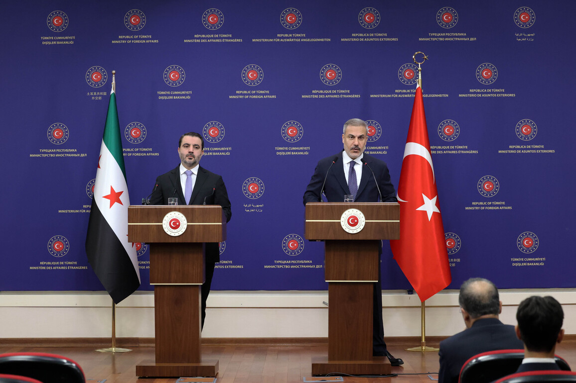 TRKIYE-ANKARA-FM-SYRIA-PRESS CONFERENCE