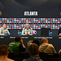 (SP)U.S.-ATLANTA-FOOTBALL-FIFA CLUB WORLD CUP-CHELSEA-PRESS CONFERENCE