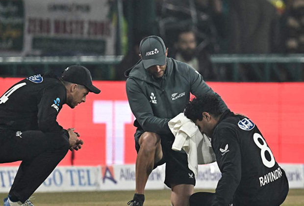 "Don't think there was issue with lights": Pakistan's Tayyab Tahir gives his take on Rachin's injury incident