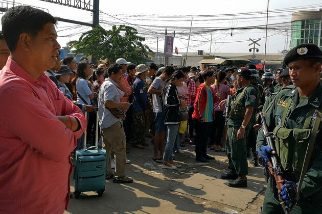 COVID-19 Border Closure Hits Cambodians Serving Thai Border Hard