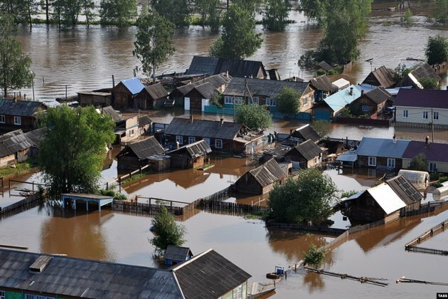 Death Toll Rises To Five People In Flood-Stricken Siberian Region