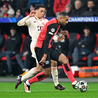 (SP)GERMANY-LEVERKUSEN-FOOTBALL-UEFA CHAMPIONS LEAGUE-LEVERKUSEN VS BAYERN MUNICH