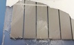 A delaminated solar panel