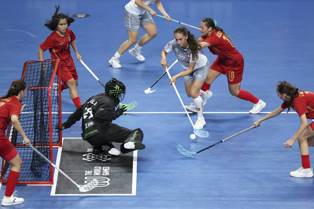 (SP)CHINA-CHENGDU-THE WORLD GAMES 2025-FLOORBALL-WOMEN-SUI VS THA (CN)