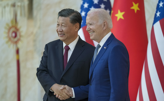 US President Joe Biden and Chinese President Xi Jingping.