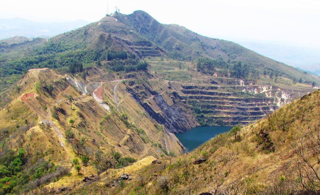 Serra do Curral, em Belo Horizonte (MG)
