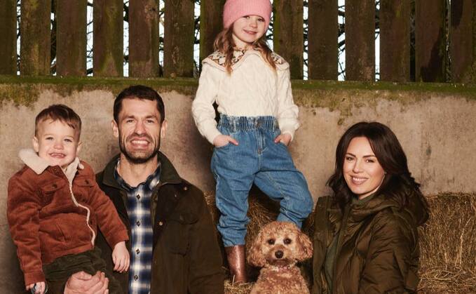Kelvin Fletcher and his family will return to television screens in their new farming series