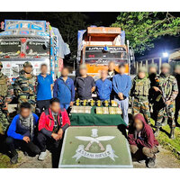 Assam rifles, DRI seize Yaba tablets worth RS 39 crore in Assam's Cachar