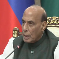 "Not an era of war": Defence Minister Rajnath Singh advocates for peace at SCO meeting
