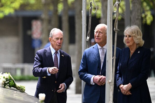 King Charles, Queen Camilla pay tribute to 9/11 victims at New York Memorial