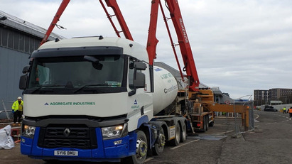 Aggregate Industries supports multiple major NHS projects