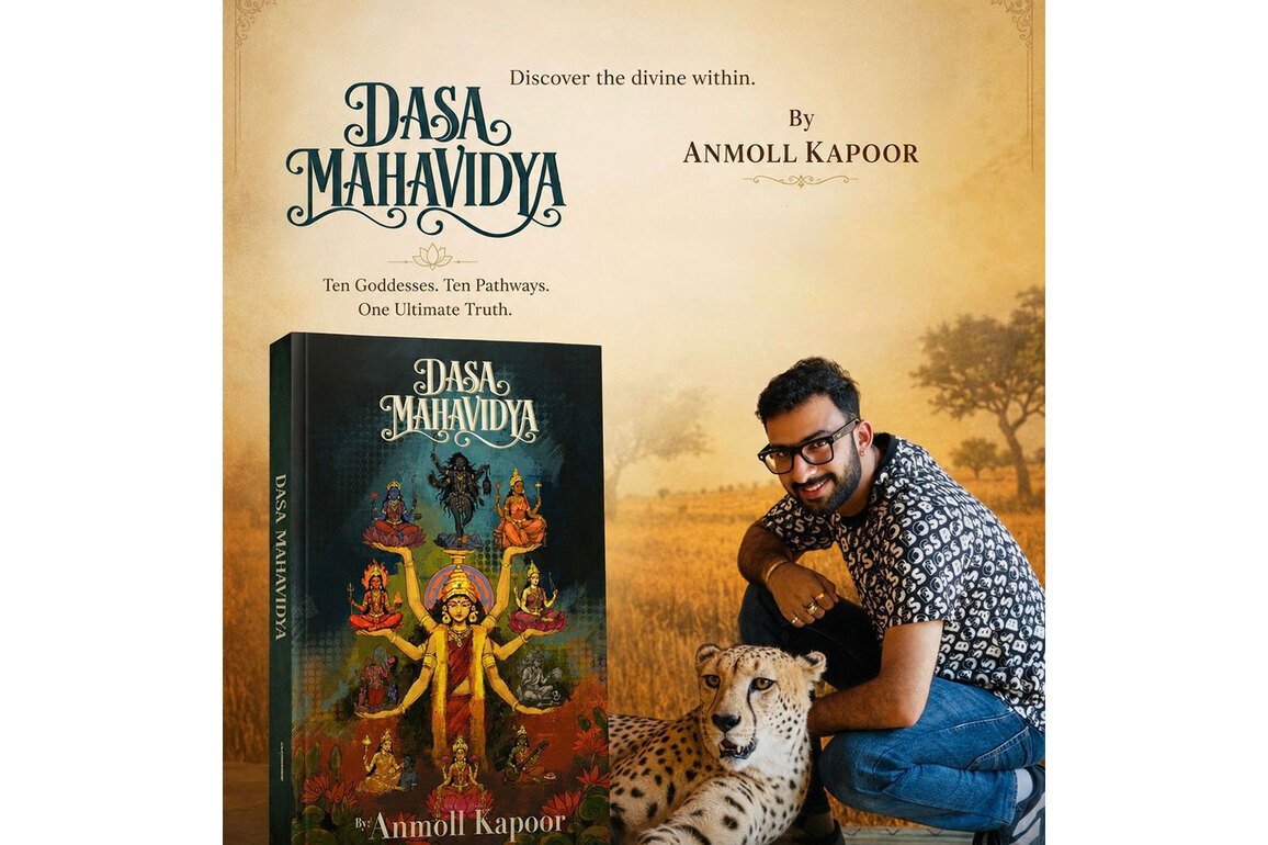 Vedic Astrologer Anmol Kapoor Unveils Dasa Mahavidya, A Powerful New Book Exploring the Divine Feminine Through Astrology and Tantra