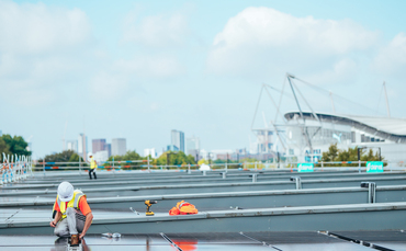 The 2,900 solar panels installed at Manchester City Women’s Stadium have been brought online.