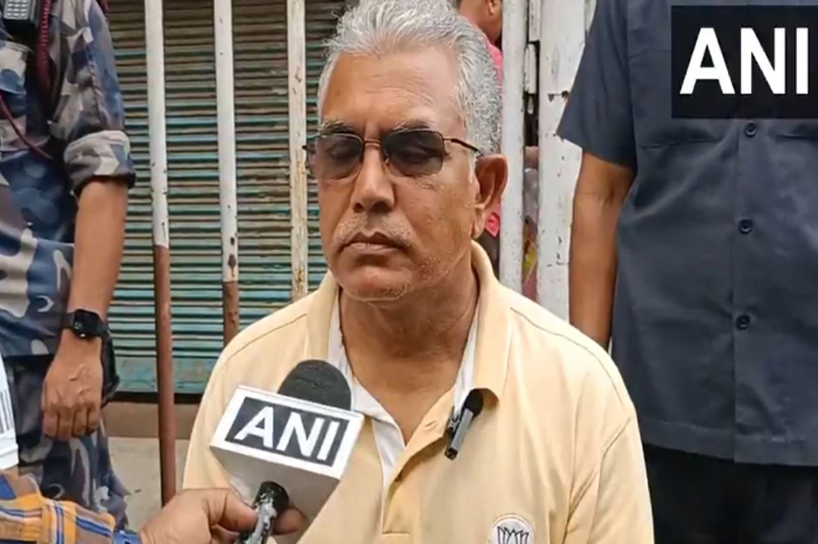 "TMC is trying to protect accused": BJP's Dilip Ghosh on Kolkata gangrape case