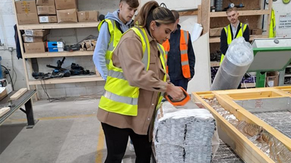 Actis encourages post A level and GCSE students to consider careers in construction