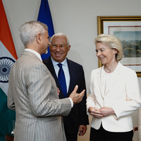 EAM Jaishankar holds talks with EU delegates ahead of EU-India Summit