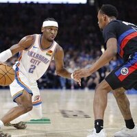 NBA roundup: Shai Gilgeous-Alexander-led Thunder top Pistons in OT