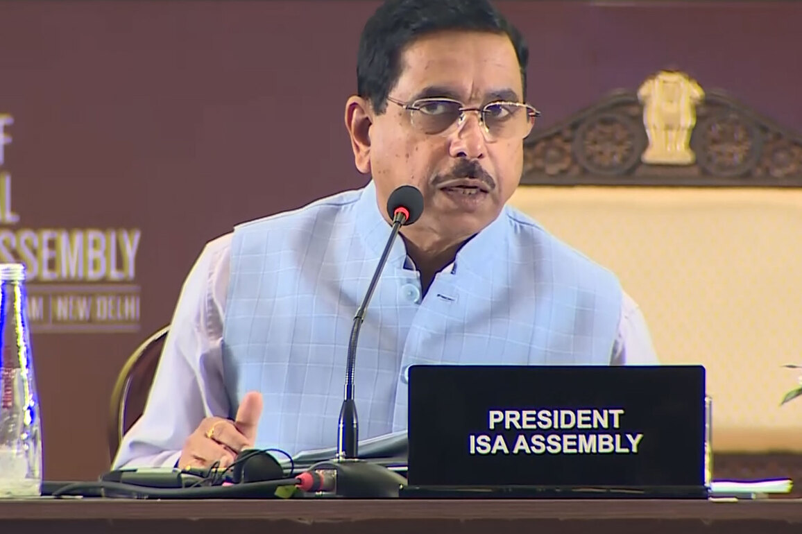 Pralhad Joshi calls for action oriented solar cooperation at 8th International Solar Alliance Assembly