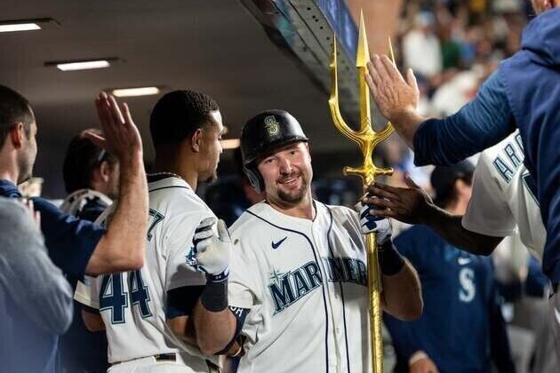 Mariners ride Cal Raleigh's fireworks into rematch vs. Phillies