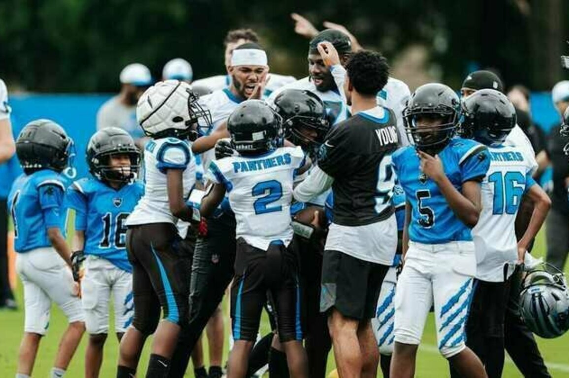 Panthers reminded of "their why" while hosting PAL youth team Tuesday