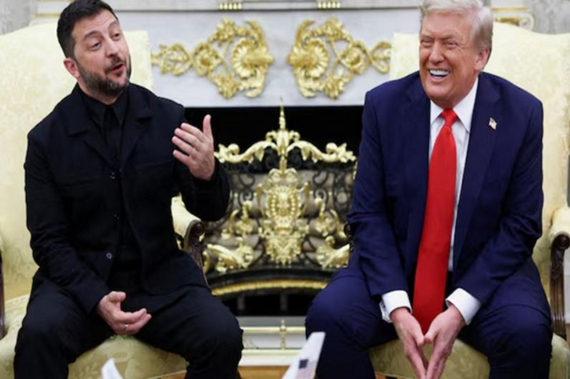 "You look fabulous in that suit": Pro-Trump reporter to Ukrainian President Zelenskyy who previously criticised him