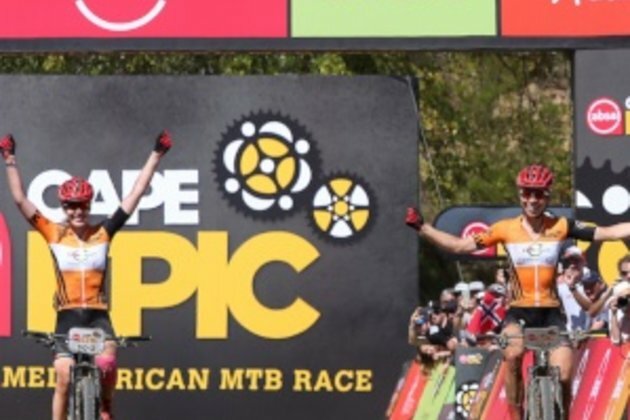 Langvad, vd Breggen re-establish Cape Epic dominance