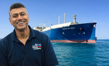 Focus shifts to backfill as Chevron Australia marks its 2000th Gorgon LNG cargo. Pictured Chevron Australia CEO Balaji Krishnamurthy and the Maran Gas Chios.