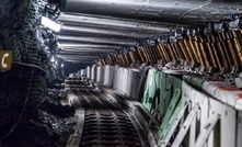 Underground at Centennial Coal's Springvale colliery in NSW.