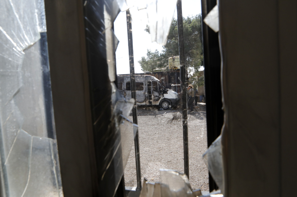 MIDEAST-BETHLEHEM-SETTLE-ATTACK