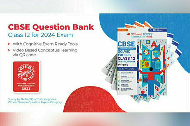 CBSE Question Bank Class 12 2023-2024 launched!! Get your ultimate study companion